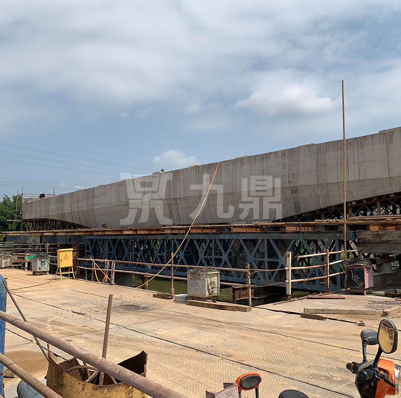 現(xiàn)澆梁支撐是由單體所構成