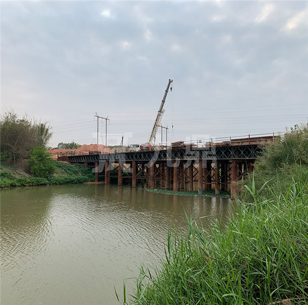 鋼便橋根據(jù)受力情況進(jìn)行載荷調(diào)整